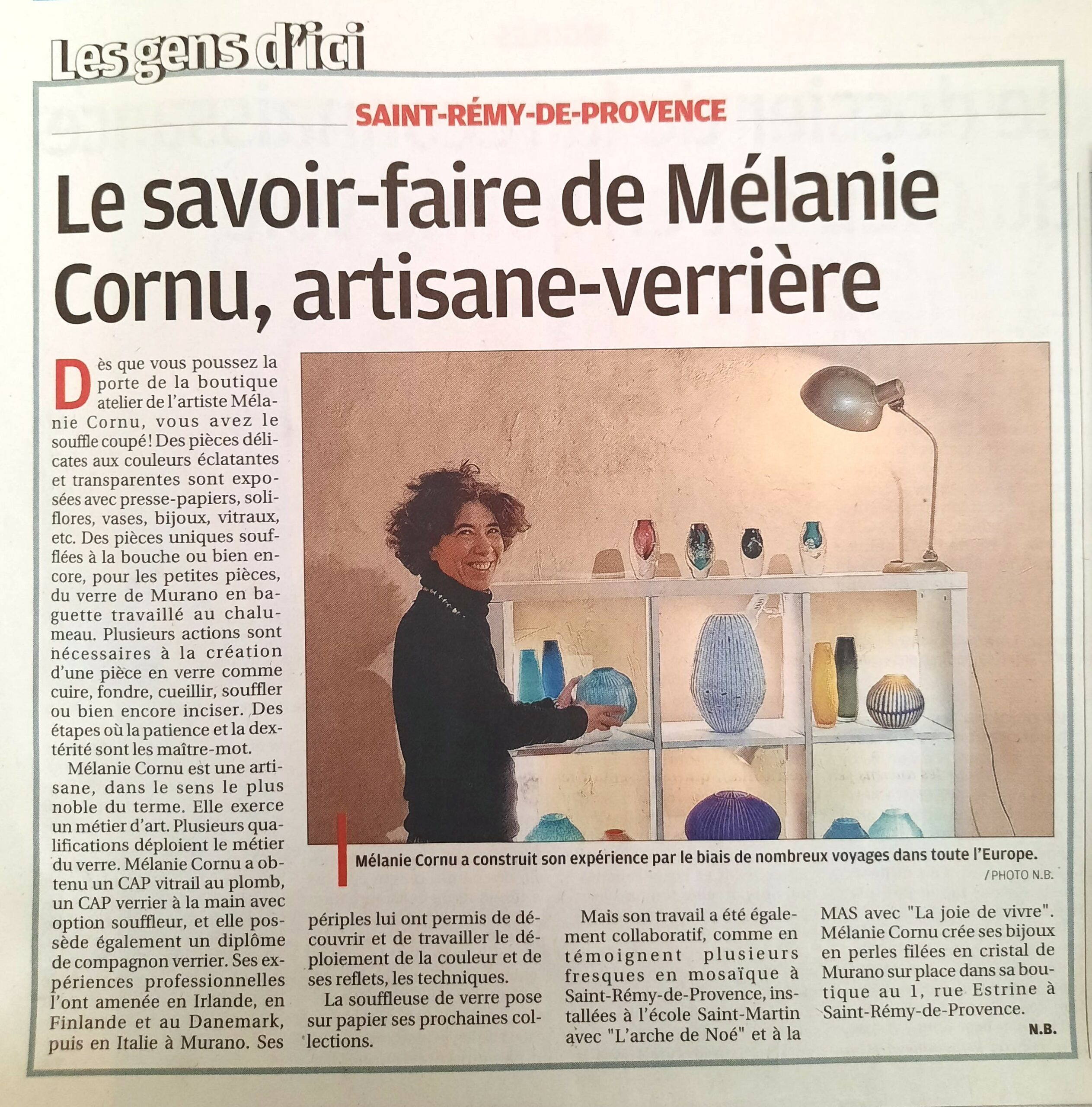 La Provence - Mars 2021